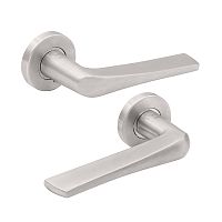 Ручки на розеті SHERLOCK SS 1118 нержавіюча сталь матова